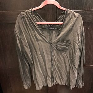 Brandy Melville grey top